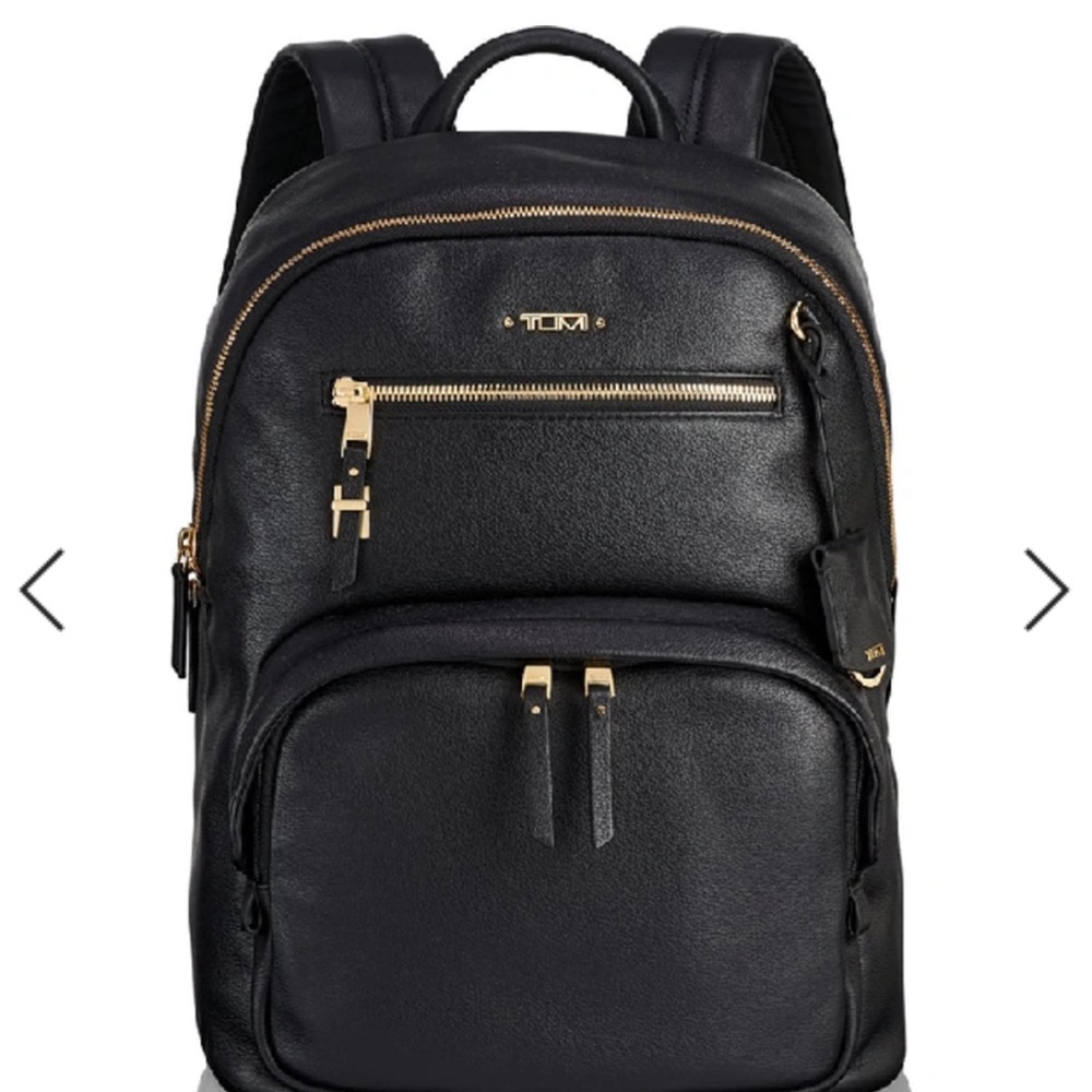New TUMI Voyageur Hagen Backpack all leather